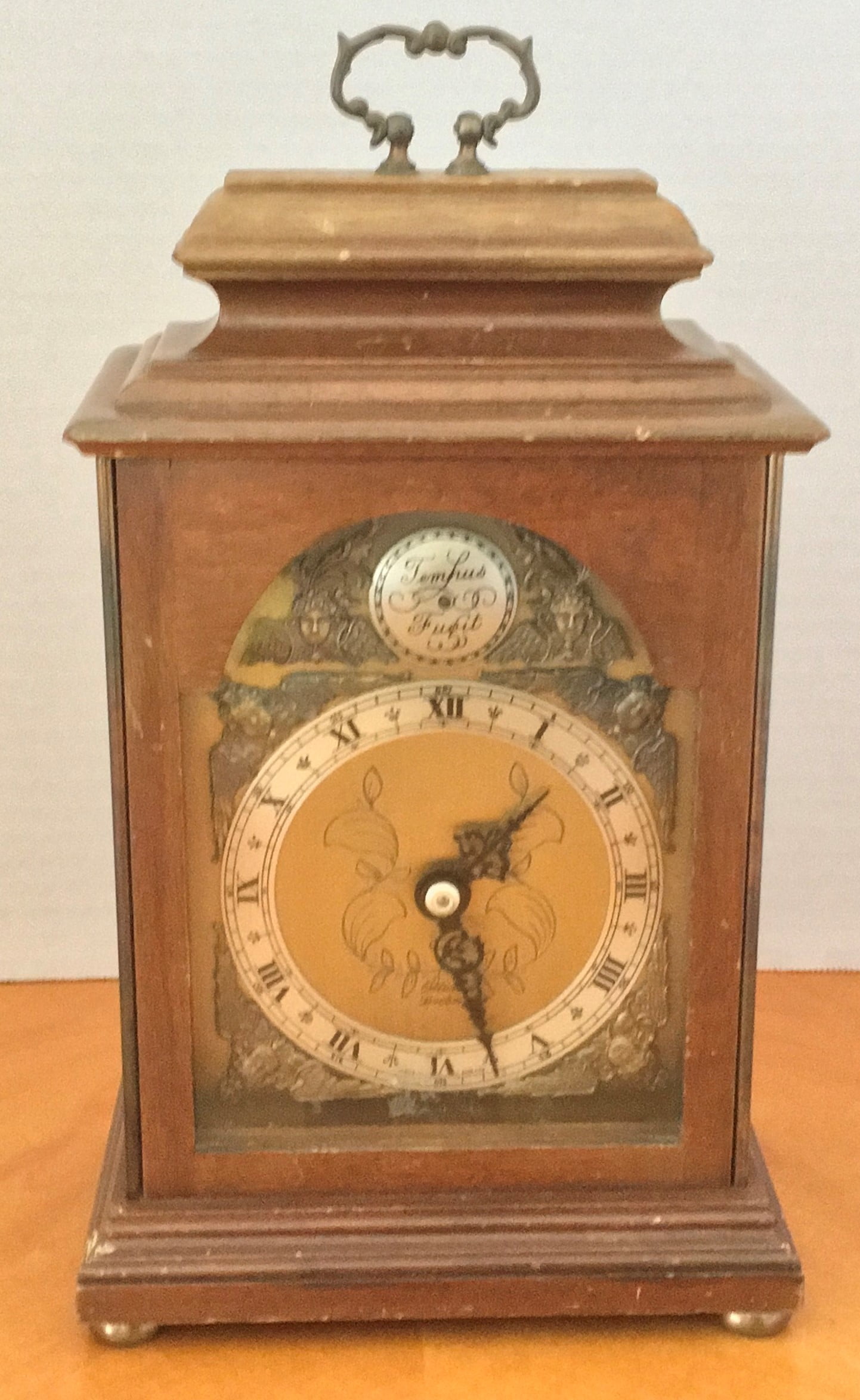 Vintage bracket clock