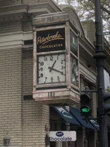Street Commercial Clock